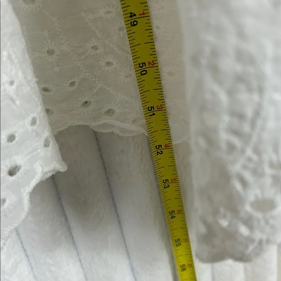 Simplee Eyelet Lace Coquette Cottagecore Romantic maxi dress XL - Picture 9 of 11